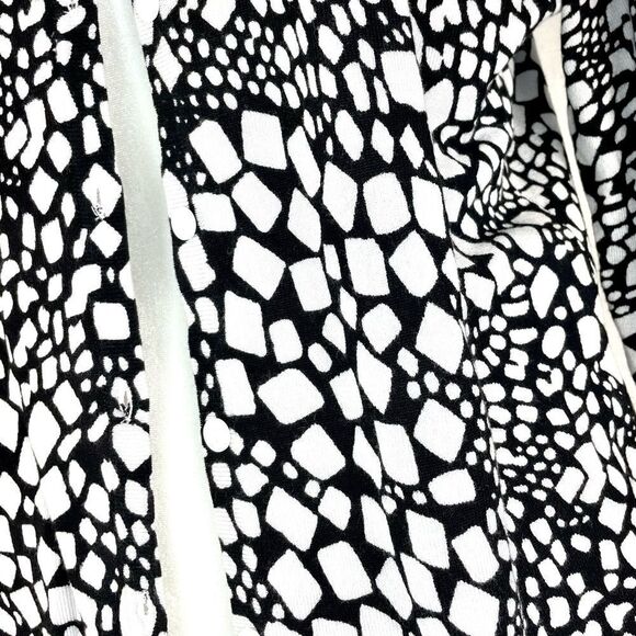 NWT Joseph A. Cardigan Size Small Black White - Picture 3 of 6